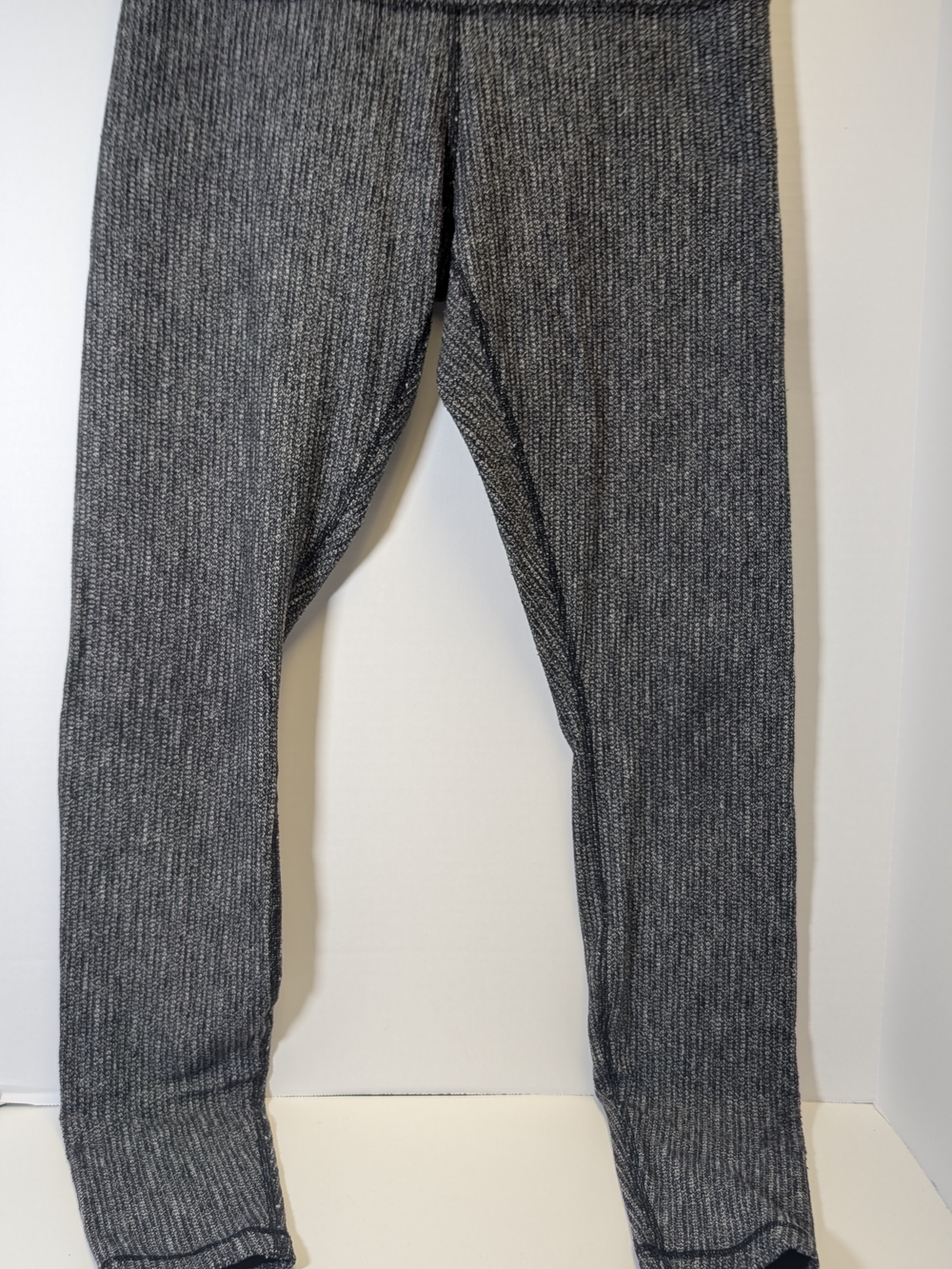lululemon athletica Heathered Dark Gray Ribbed Joggers